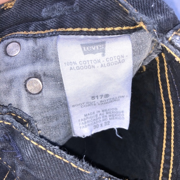 Vintage Levi’s 517 Boot Cut Shorts - Picture 6 of 6